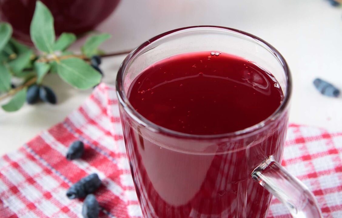 berry jelly on drinkable food